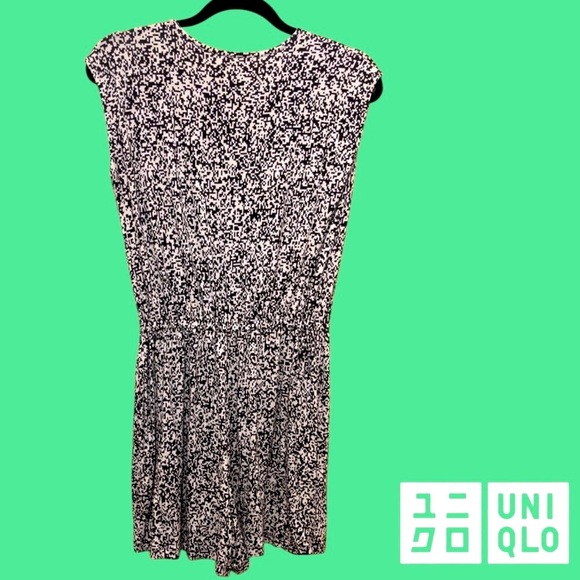 Uniqlo MoMA Special Edition Black and White Graphic Romper - Picture 4 of 9